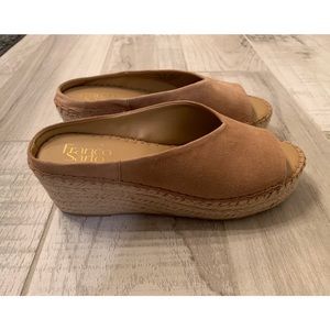 NWT Franco Sarto L-Pine Shoes Camel 6.5